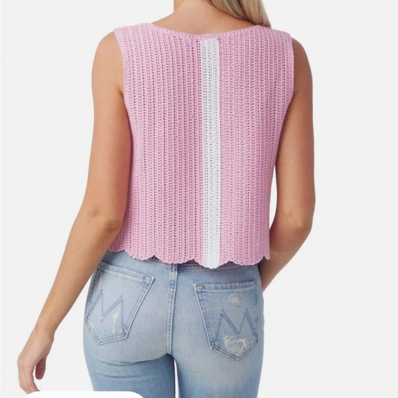 Crosby By Mollie Burch Scallop sweater tank - Picture 2 of 5